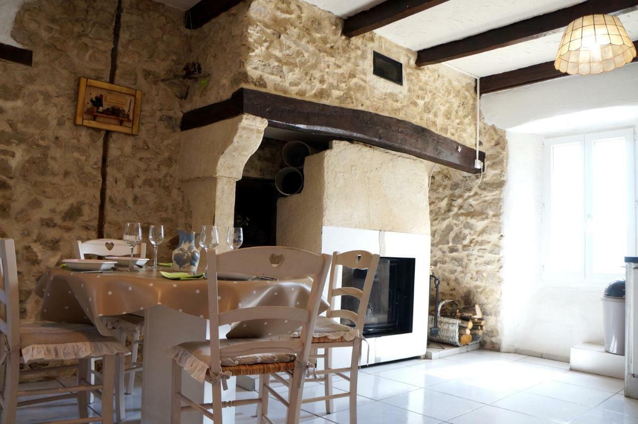 Gite **** "Le Refuge Des Fees" Saint-Julien-du-Gua Exterior foto